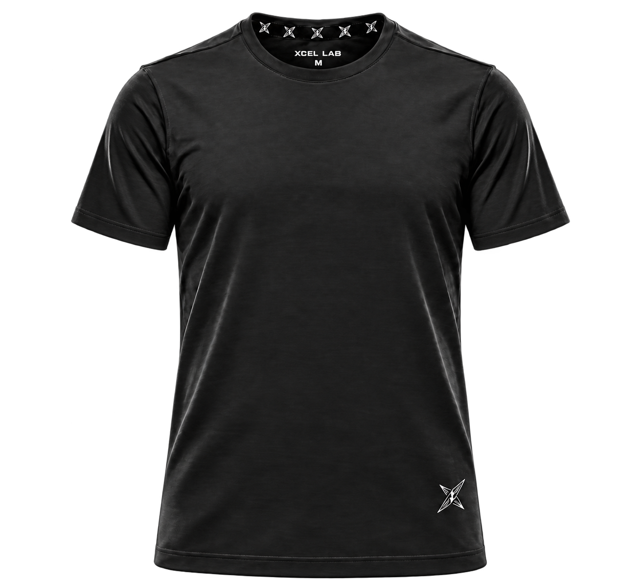 Black Xcel Lab short sleeve with printed logo