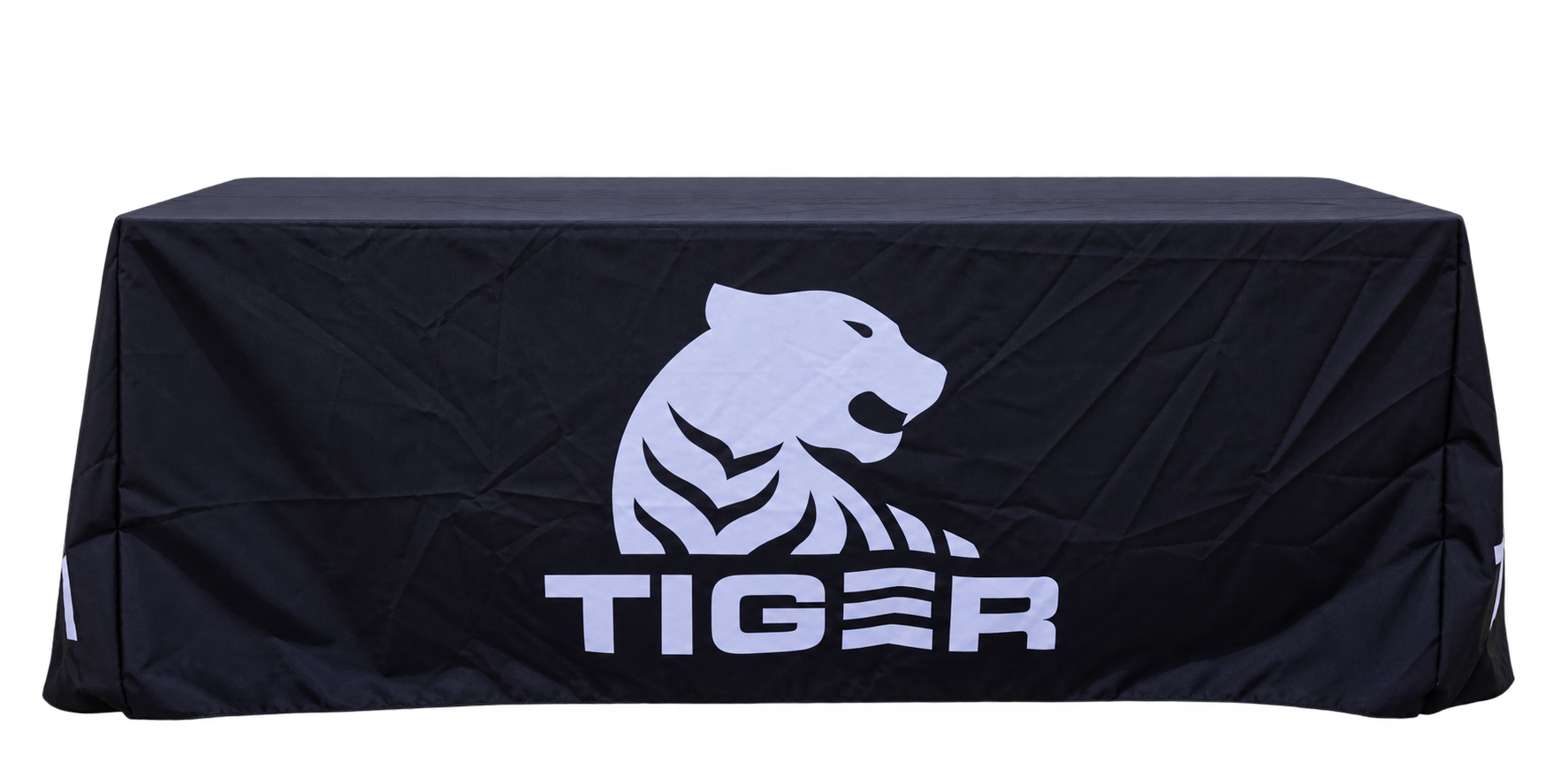 Black Tiger tablecloth with transparent background